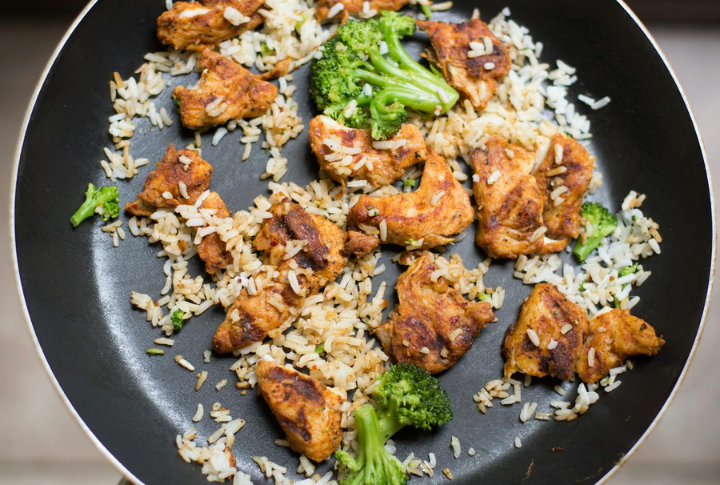 Chicken And Rice Mash Sauce