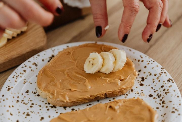 Peanut Butter And Banana Biscuits