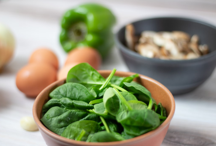 Egg And Spinach Cream