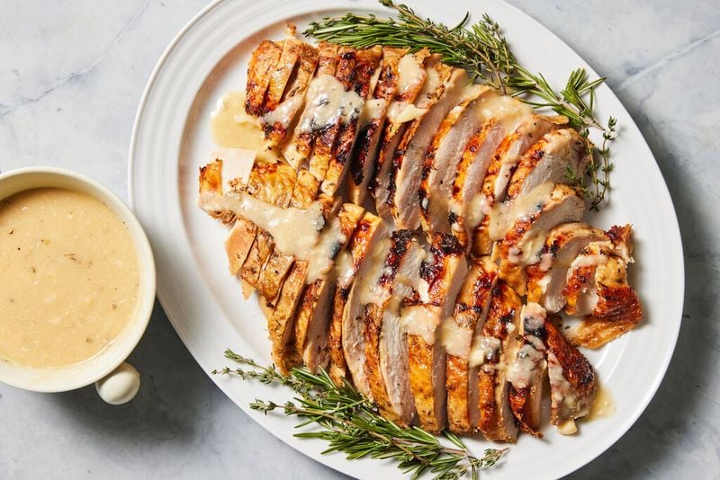 Cooked turkey