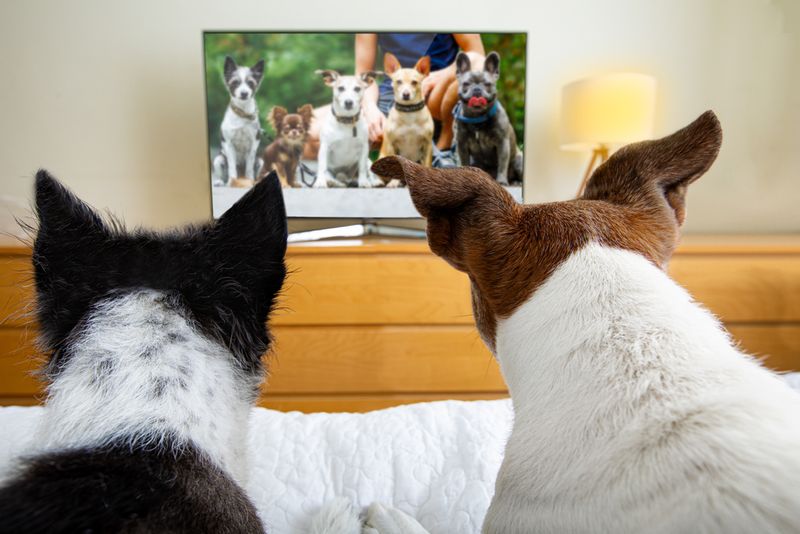 Dog TV or Calming Music