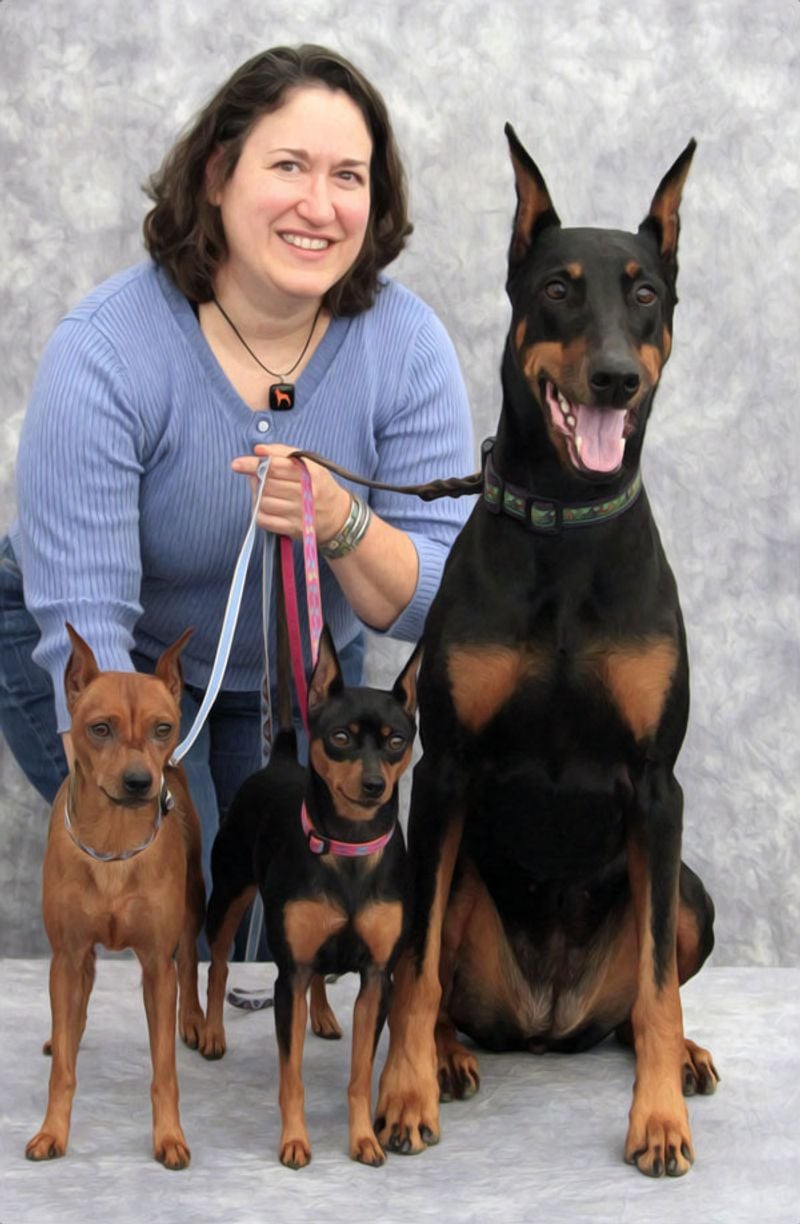 Miniature Pinscher vs. Doberman Pinscher