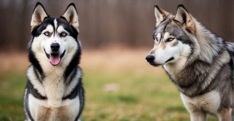 These 13 Side-by-Side Traits Set Wolves Apart from Huskies