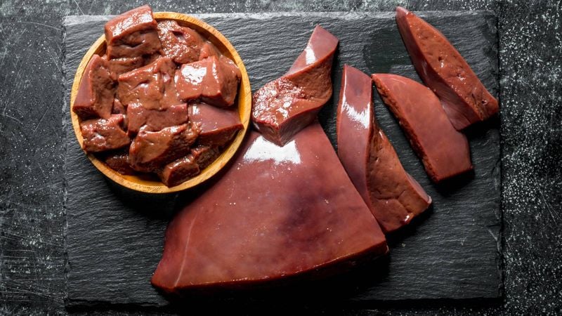 Liver (in large amounts)