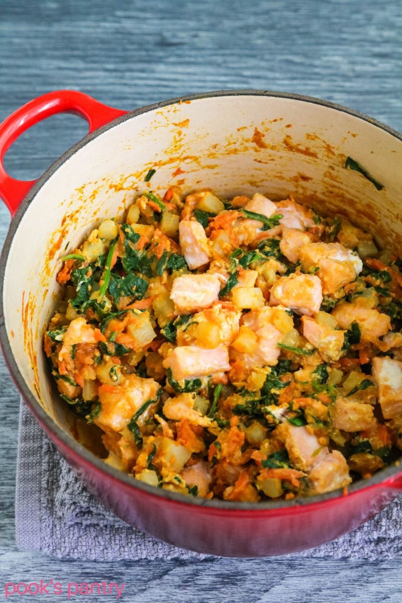 Salmon & Sweet Potato Mix