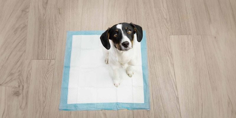 Using Puppy Pads Incorrectly