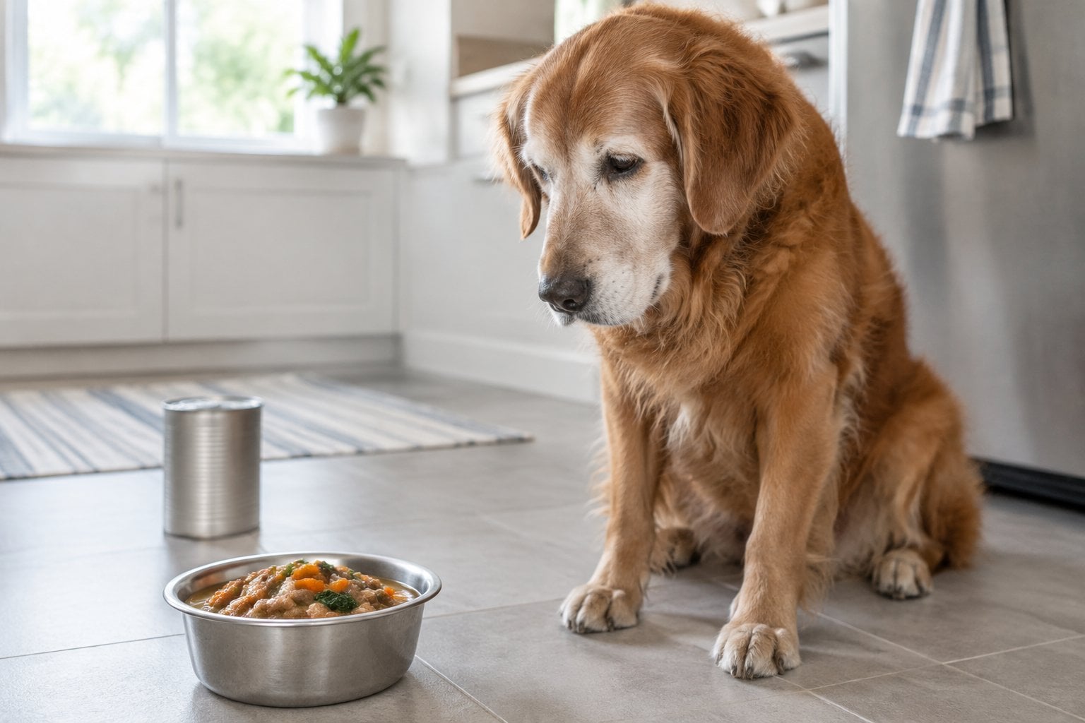 Hill's Science Diet Adult 7+ Healthy Cuisine Roasted Chicken, Carrots & Spinach Stew